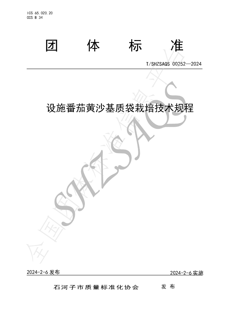 T/SHZSAQS 00252-2024 标准预览
