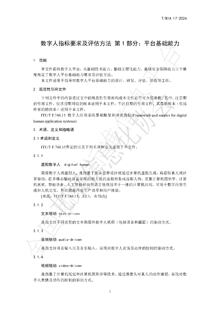 T/BIA 17-2024 标准预览