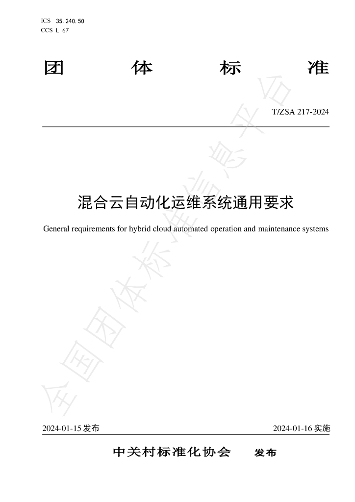 T/ZSA 217-2024 标准预览