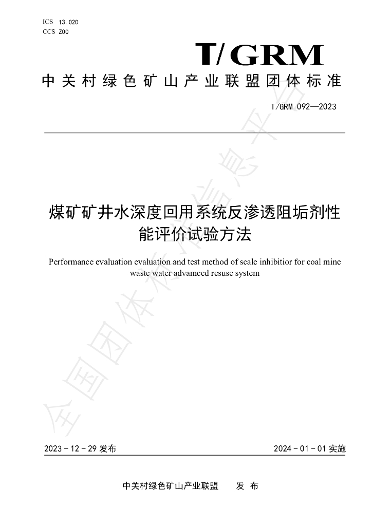 T/GRM 092-2023 标准预览