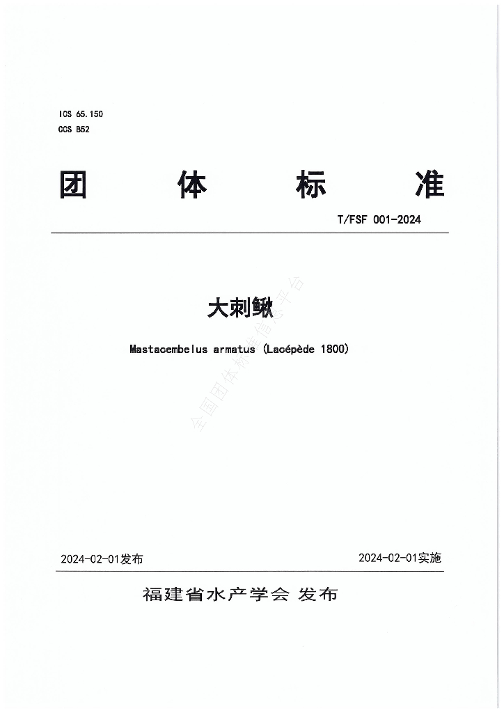 T/FSF 001-2024 标准预览