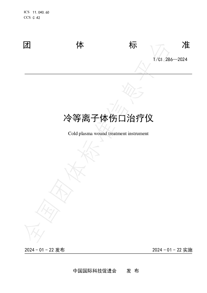 T/CI 286-2024 标准预览