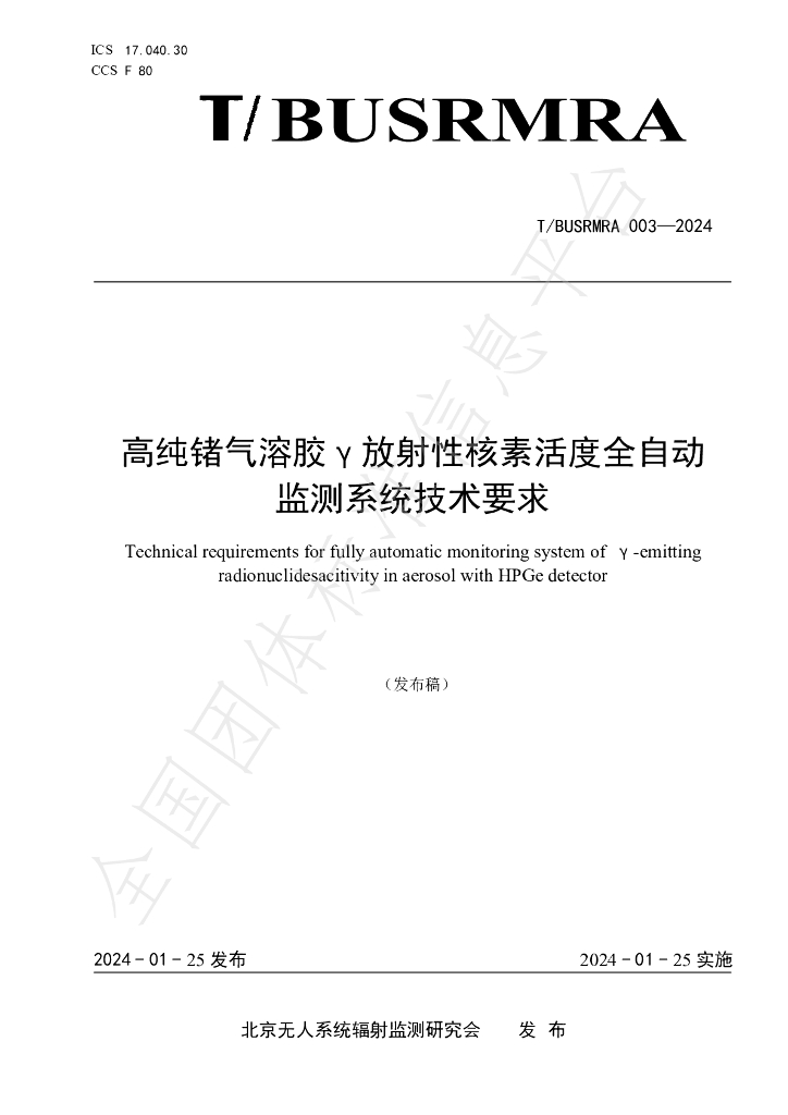 T/BUSRMRA 003-2024 标准预览