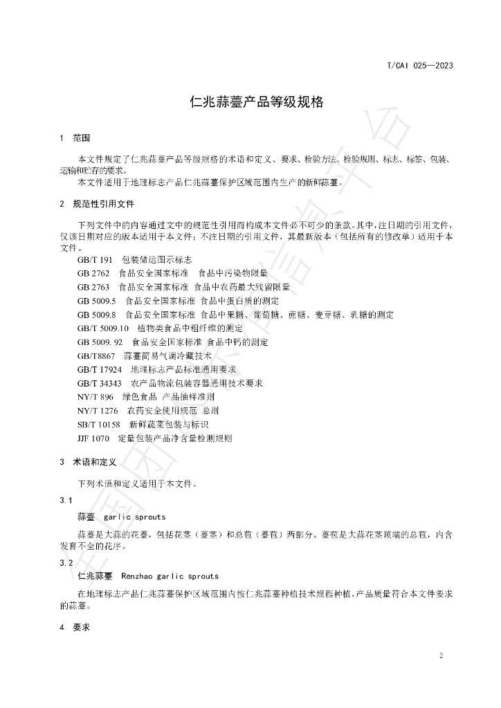 T/CAI 025-2023 标准预览
