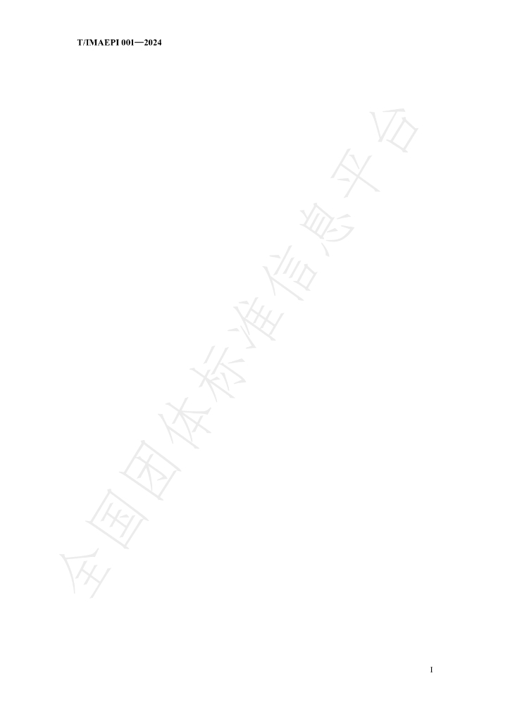 T/IMAEPI 001-2024 标准预览