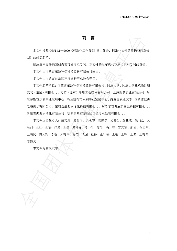 T/IMAEPI 001-2024 标准预览