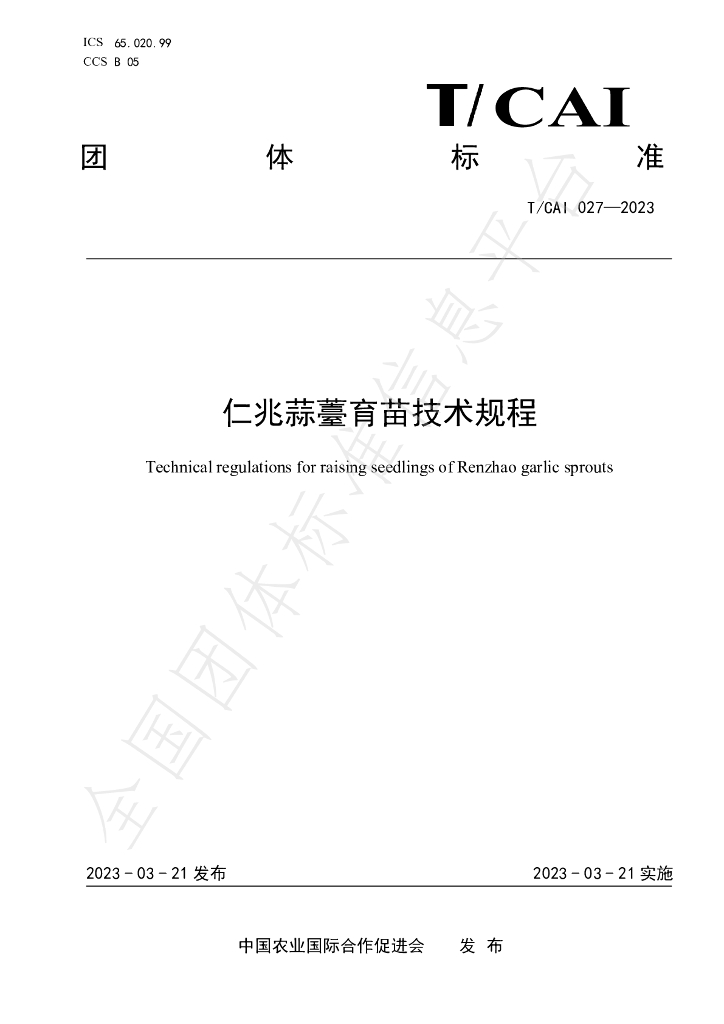 T/CAI 027-2023 标准预览