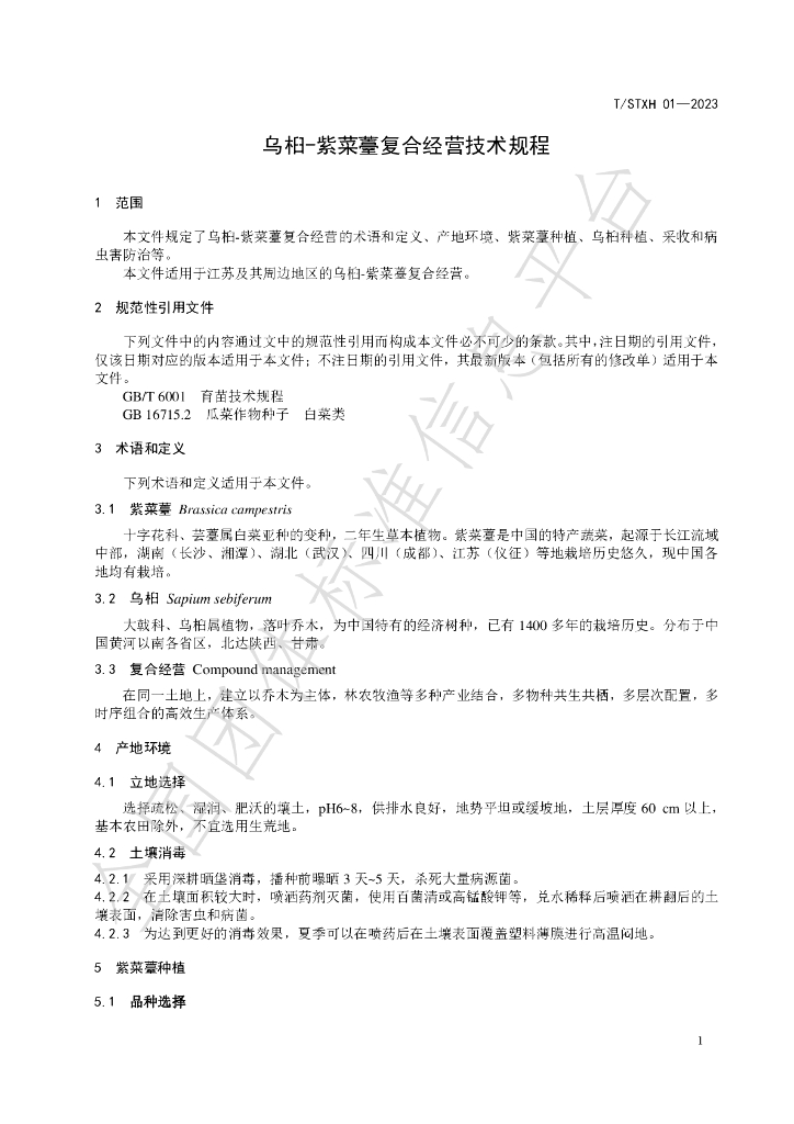 T/STXH 01-2023 标准预览