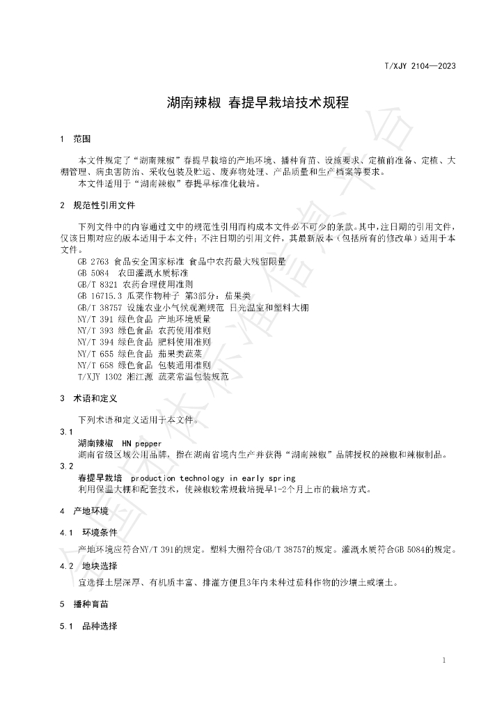 T/XJY 2104-2023 标准预览
