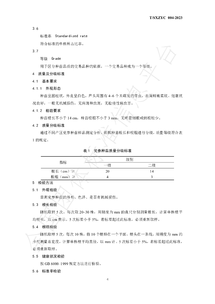 T/SXZYC 004-2023 标准预览