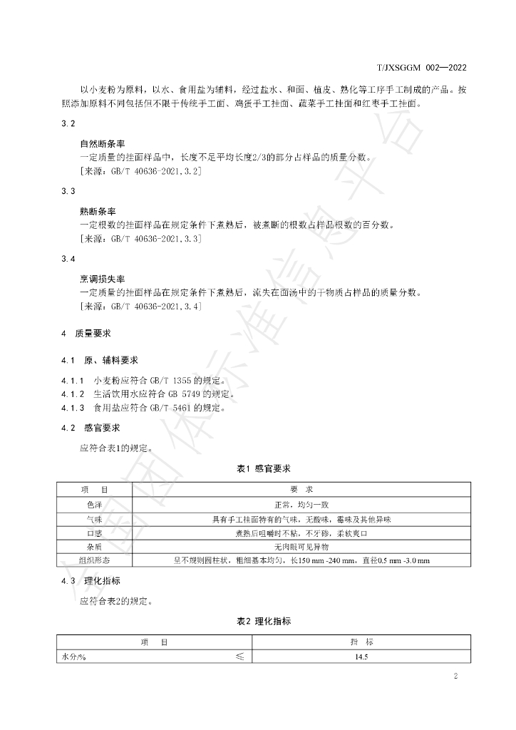 T/JXSGGM 002-2022 标准预览