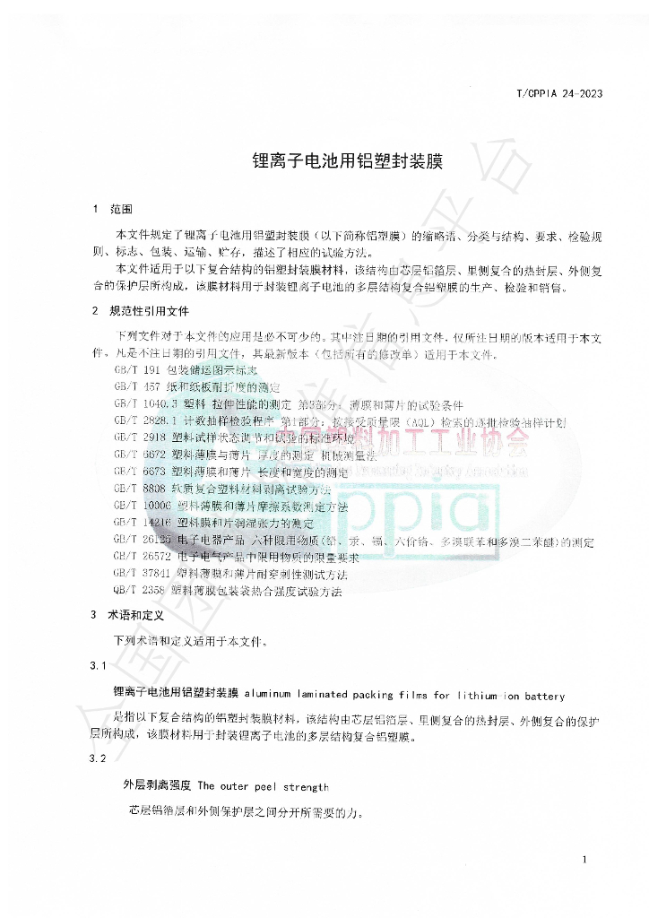 T/CPPIA 24-2023 标准预览
