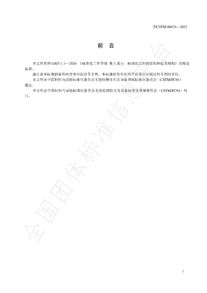 T/CSTM 00674-2023 标准预览