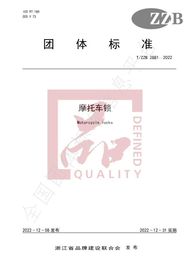 T/ZZB 2881-2022 标准预览