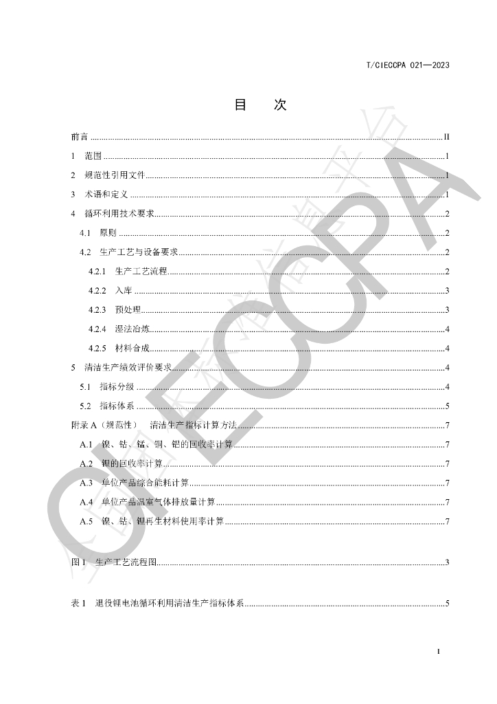 T/CIECCPA 021-2023 标准预览