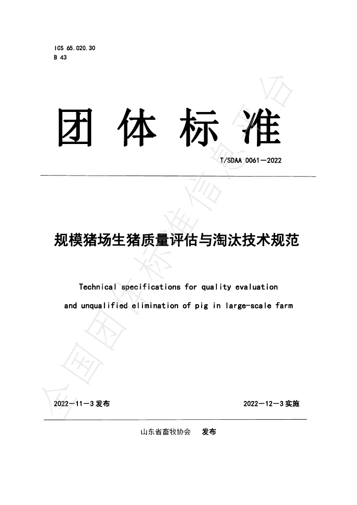 T/SDAA 0061-2022 标准预览
