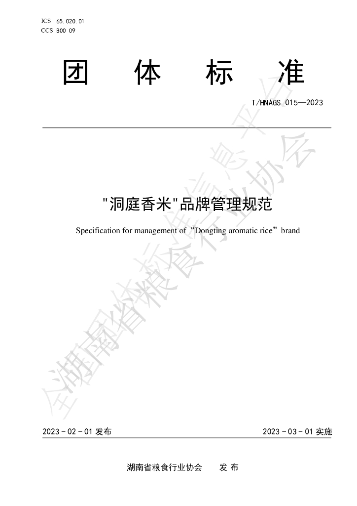 T/HNAGS 015-2023 标准预览