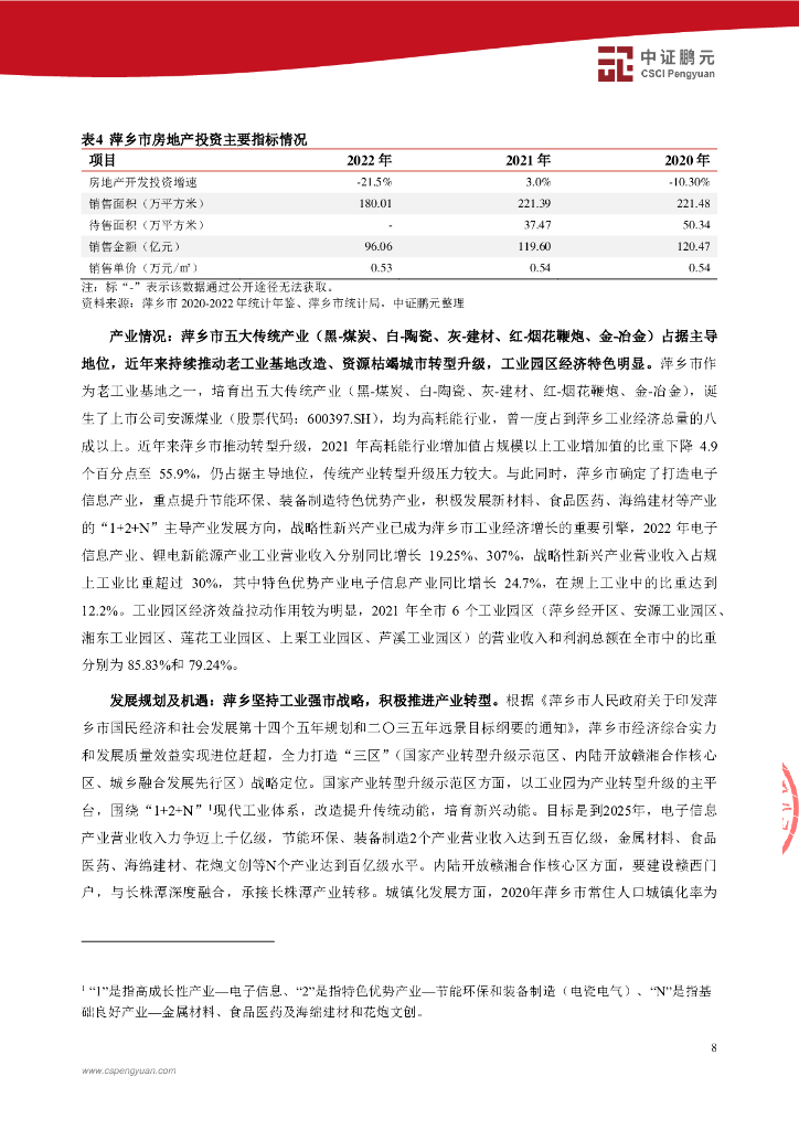 中诚信：萍乡创新发展投资集团有限公司2024年主体信用评级报告_第10页