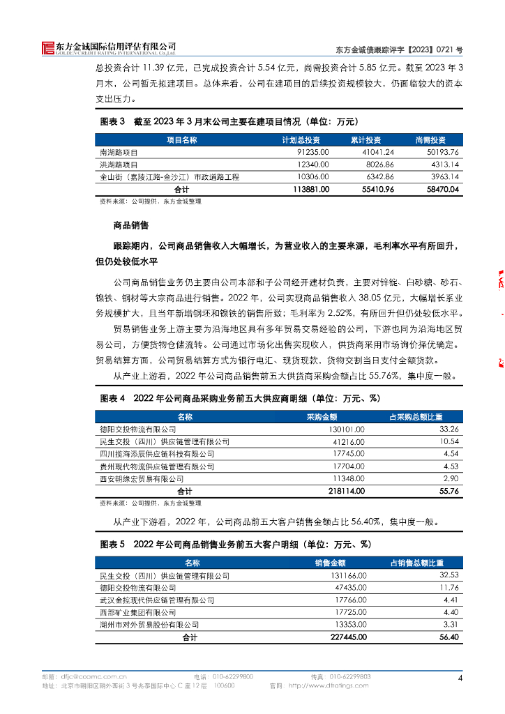 东方金诚：德阳经开区发展(控股)集团有限公司2023年度跟踪评级报告_第9页