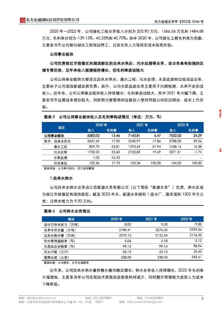东方金诚：宿迁市新城控股集团有限公司2023年主体信用评级报告_第9页