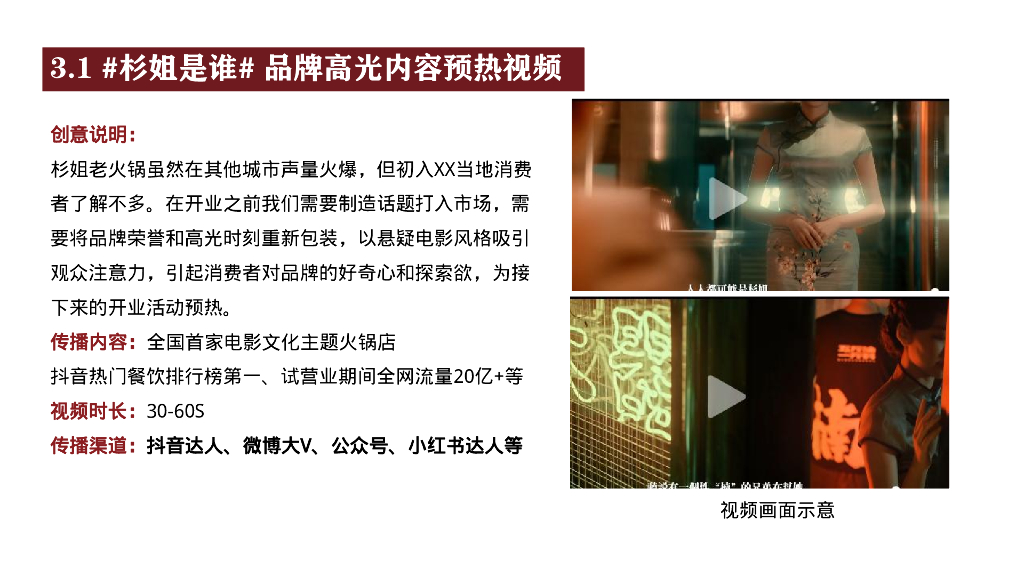 杉姐老火锅开业传播方案_第9页