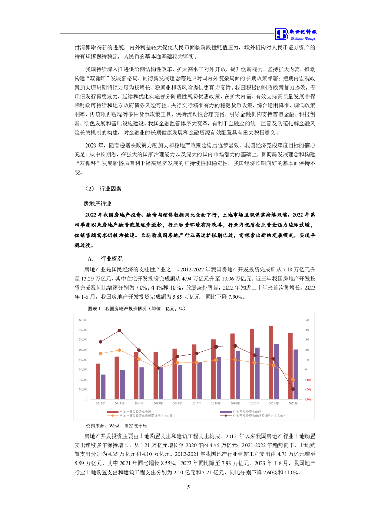 新世纪：光明房地产集团股份有限公司信用评级报告_第6页