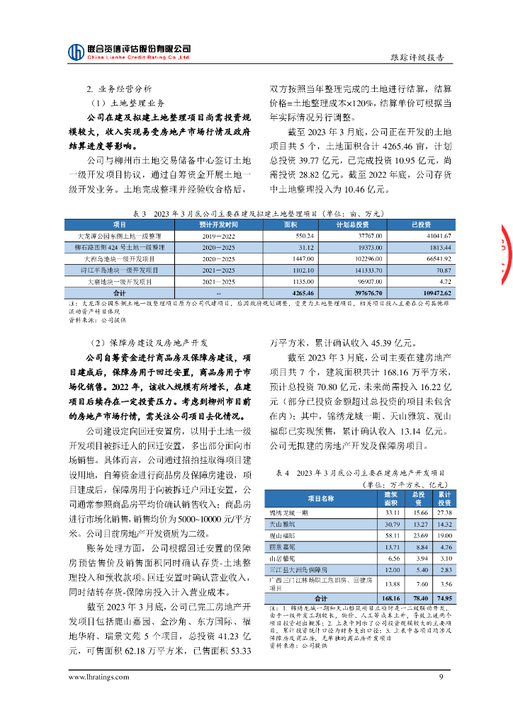 联合资信：广西柳州市建设投资开发有限责任公司2023年跟踪评级报告_第10页