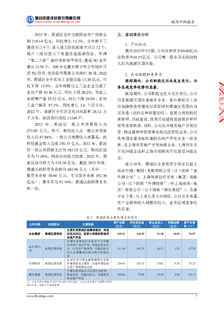 联合资信：上海永业企业(集团)有限公司2023年主体跟踪评级报告_第8页