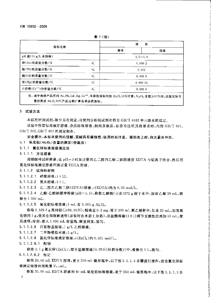 GB 15892-2009 标准预览