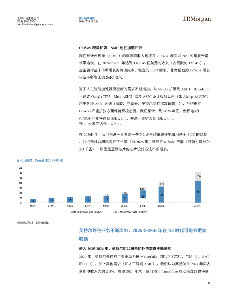 摩根大通：台积电-人工智能半决赛的所有道路_第10页