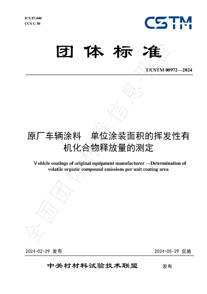 T/CSTM 00972-2024 标准预览