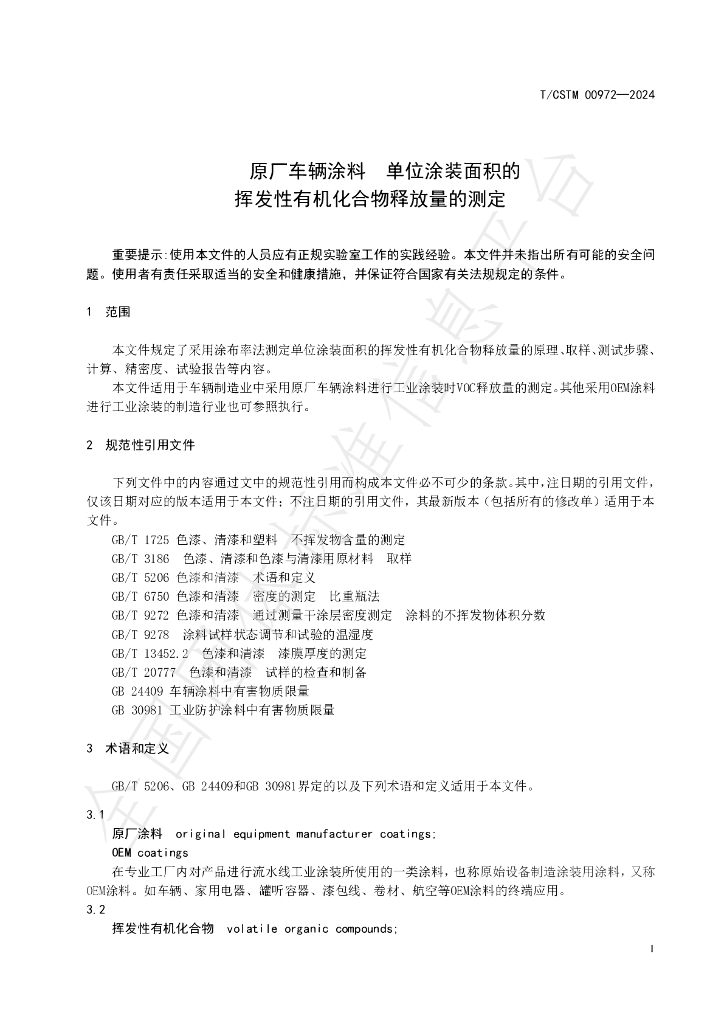T/CSTM 00972-2024 标准预览