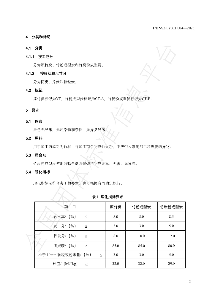 T/HNSZCYXH 004-2023 标准预览