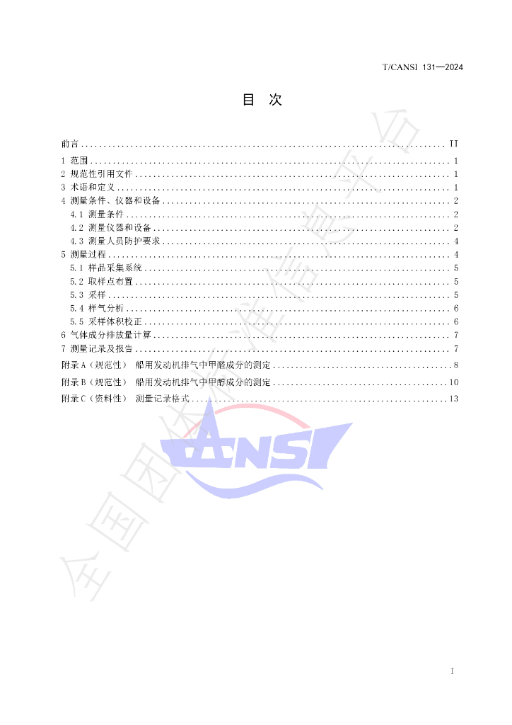 T/CANSI 131-2024 标准预览
