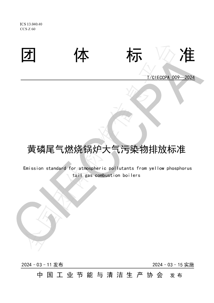 T/CIECCPA 009-2024 标准预览