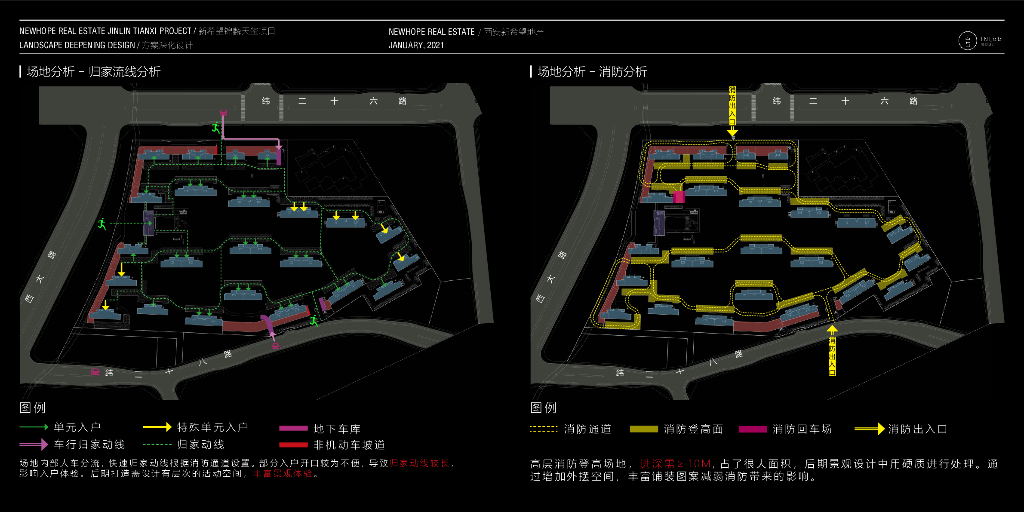寻隐之路+辋川水轴锦麟天玺景观大区设计_第6页