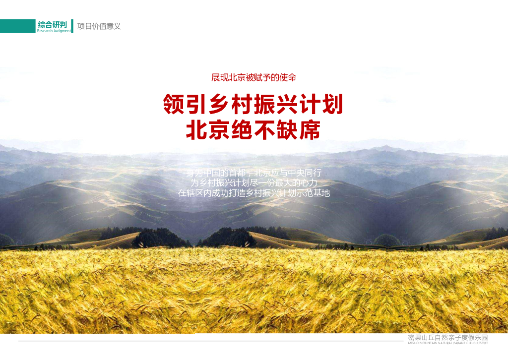 自然山丘+水果田园亲子度假乐园总体规划_第10页