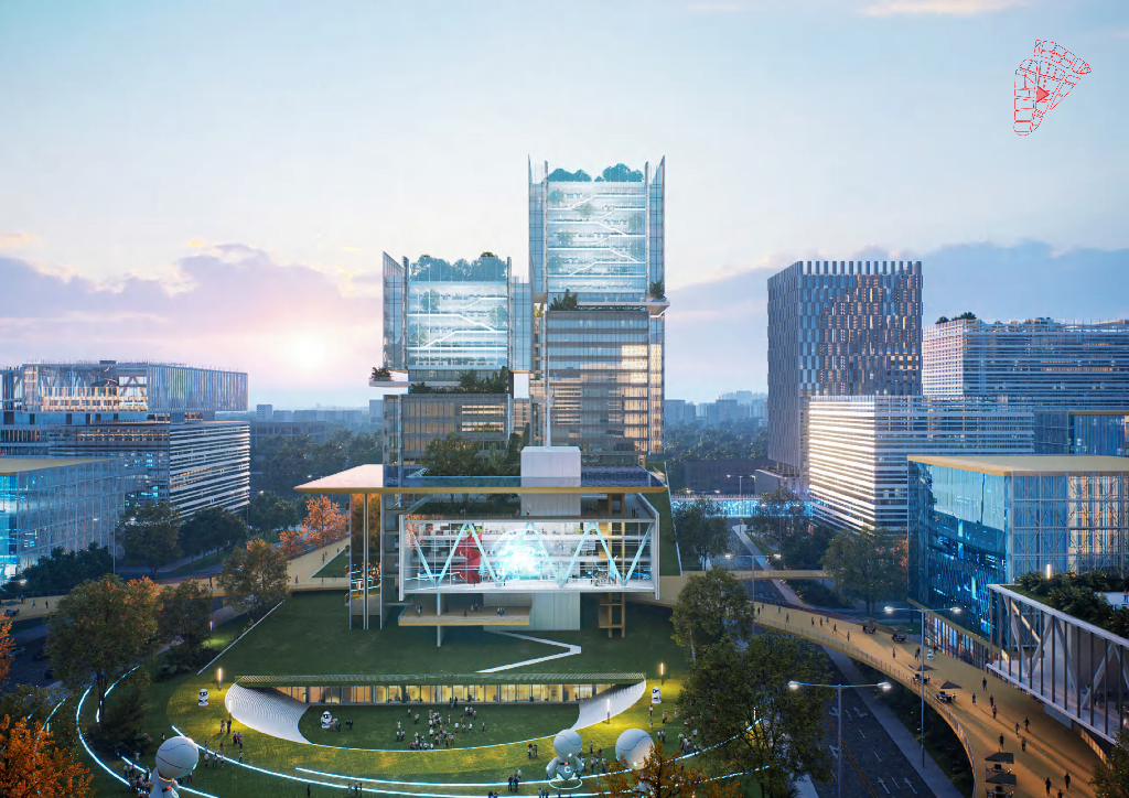 融合之城+蓝绿脉络工业上楼城市设计2023_第9页