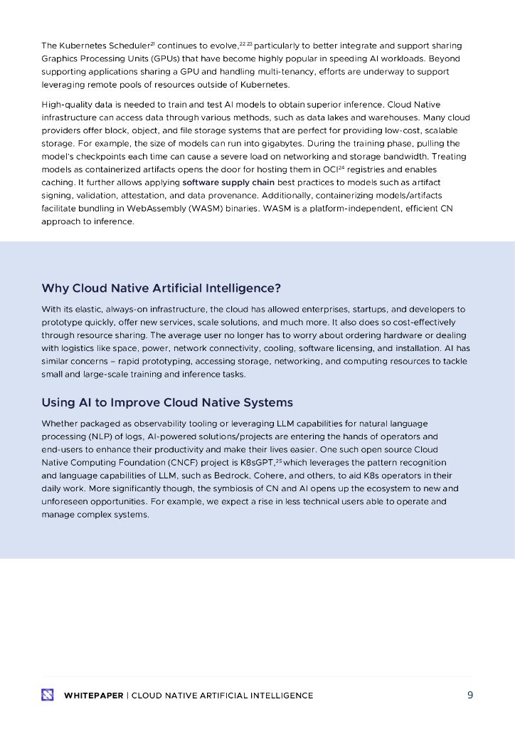 CLOUD NATIVE：AI工作组-云原生人工智能白皮书（英文版）_第9页