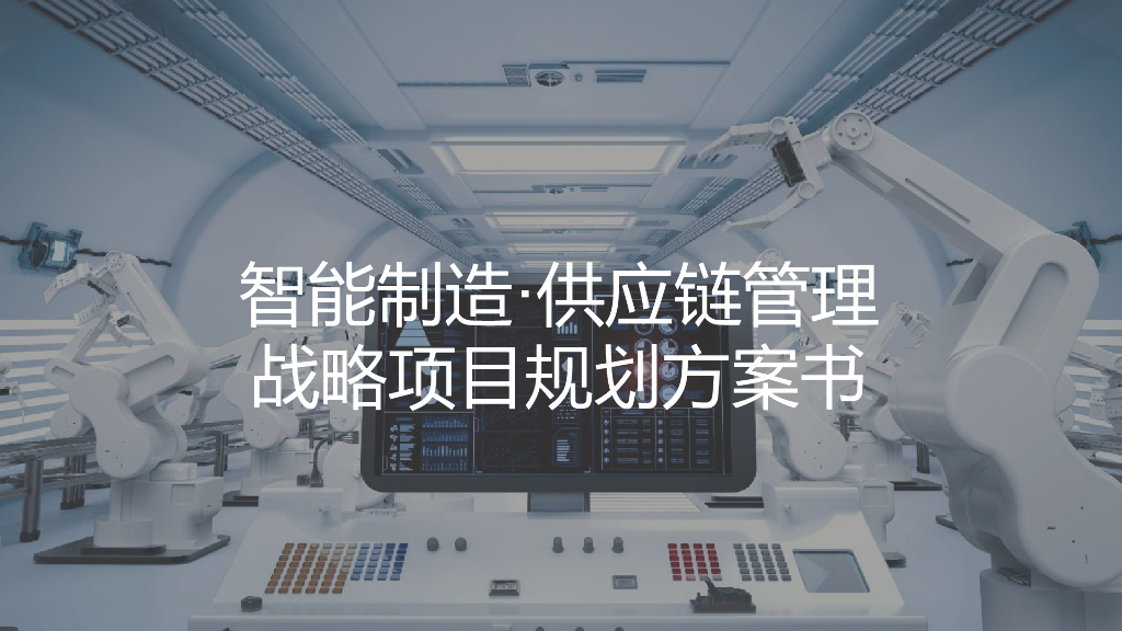 智能制造·供应链管理战略项目规划方案书