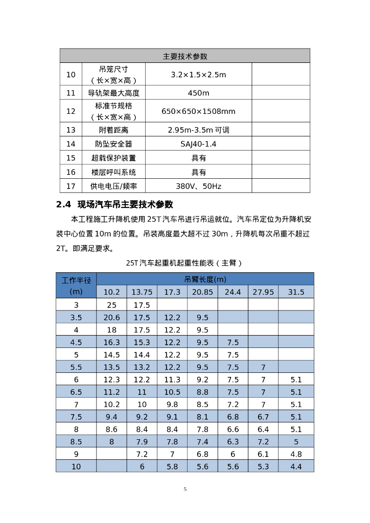 A1楼施工新电梯安拆施工方案54页_第9页