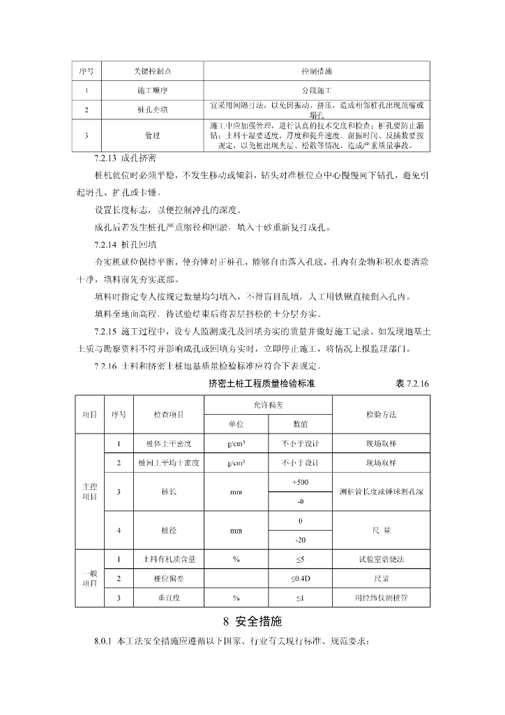 湿陷性黄土原位增湿素土挤密桩施工工法13页_第10页