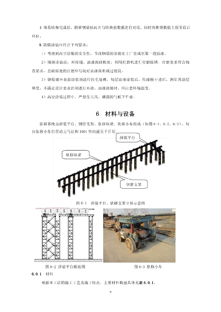 受限空间钢箱梁驮移施工工法13页_第9页