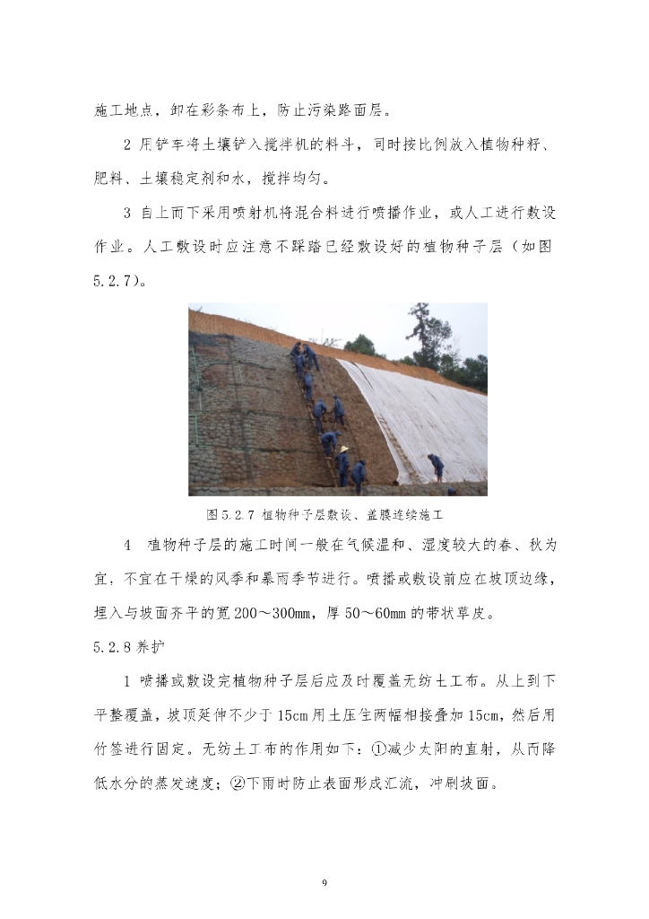 网栅土工砌体生态边坡防护施工工法17页_第9页