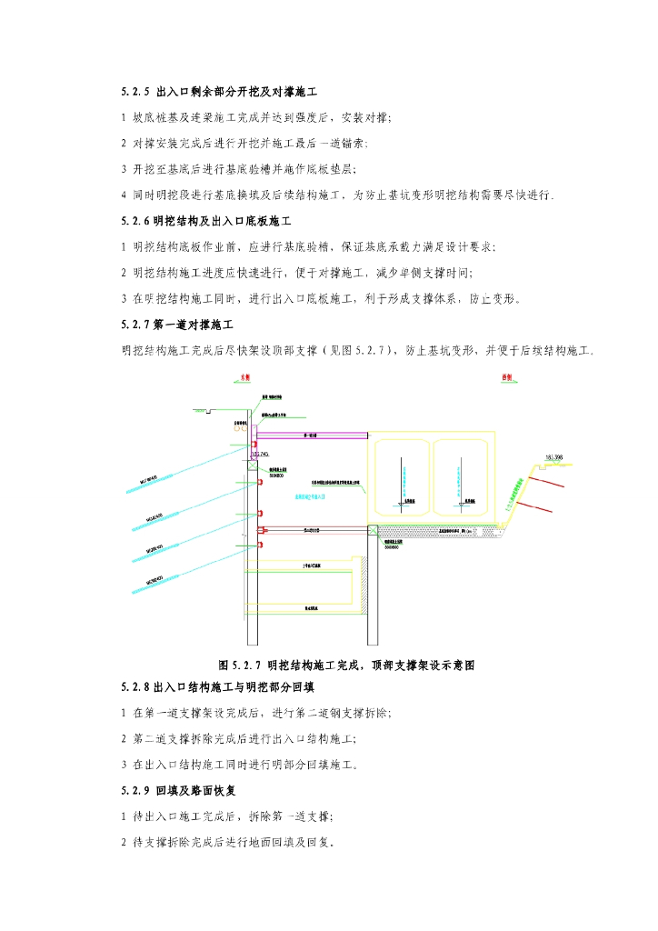 狭小空间下出入线与车站出入口并建施工工法_第6页