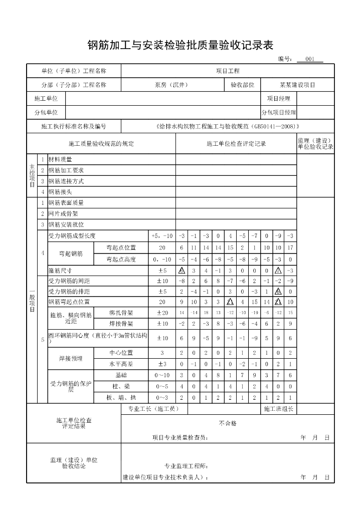 安徽市政构筑物工程沉井验收记录用表16P_第6页