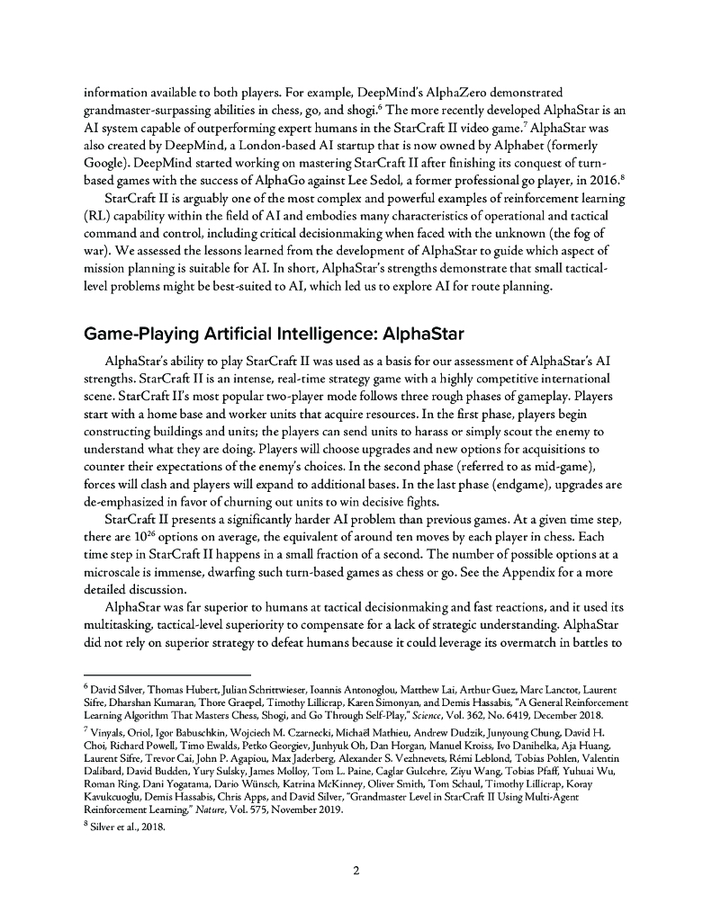 RAND：人工智能系统用于作战的局限性——任务规划（英文版）_第10页