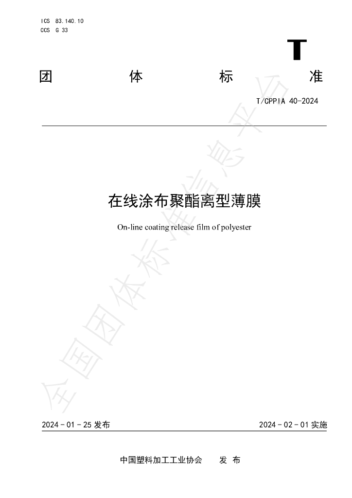 T/CPPIA 40-2024 标准预览