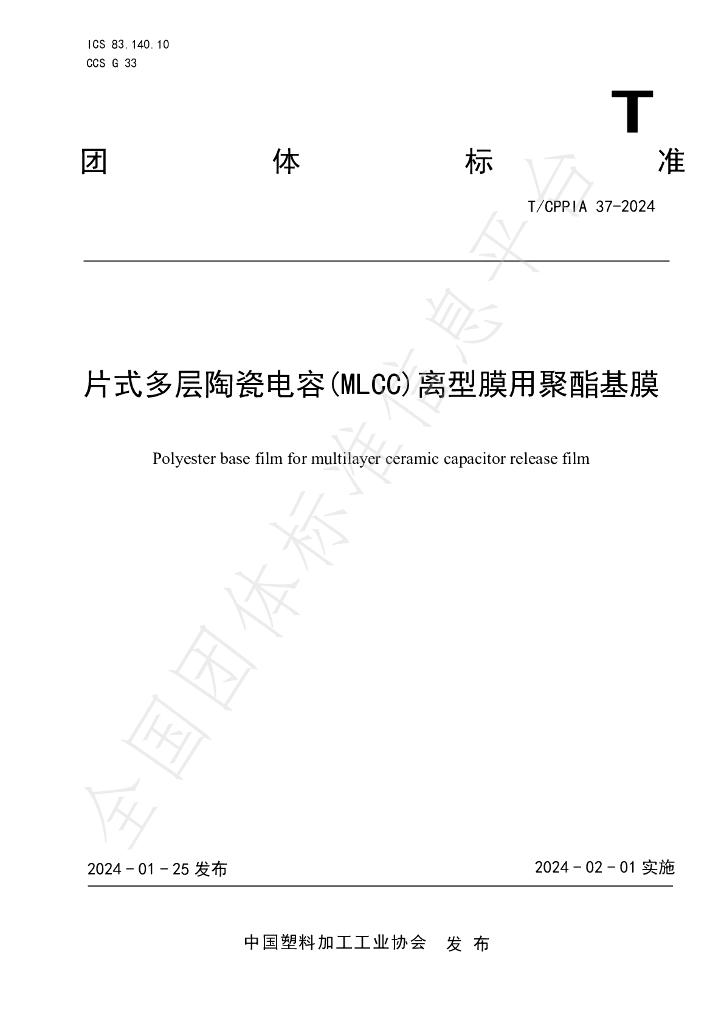 T/CPPIA 37-2024 标准预览