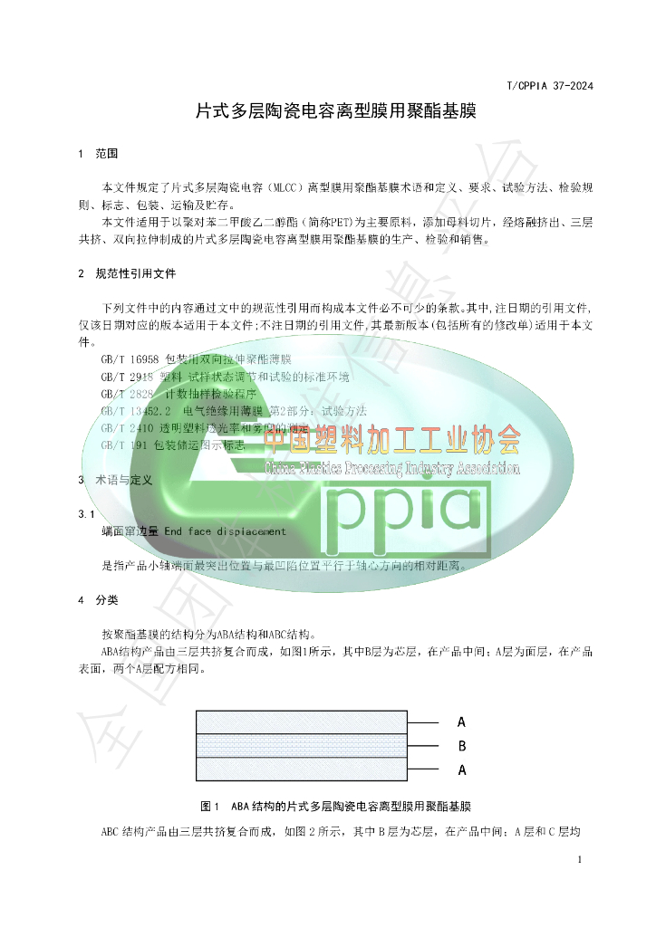 T/CPPIA 37-2024 标准预览